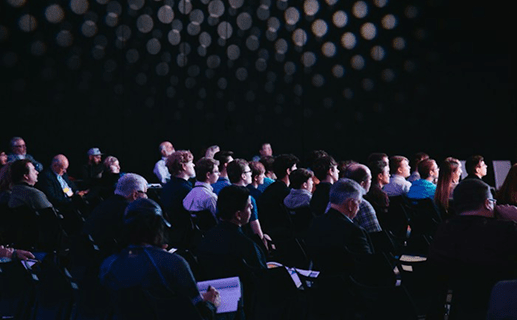 Audience at a conference in Istanbul