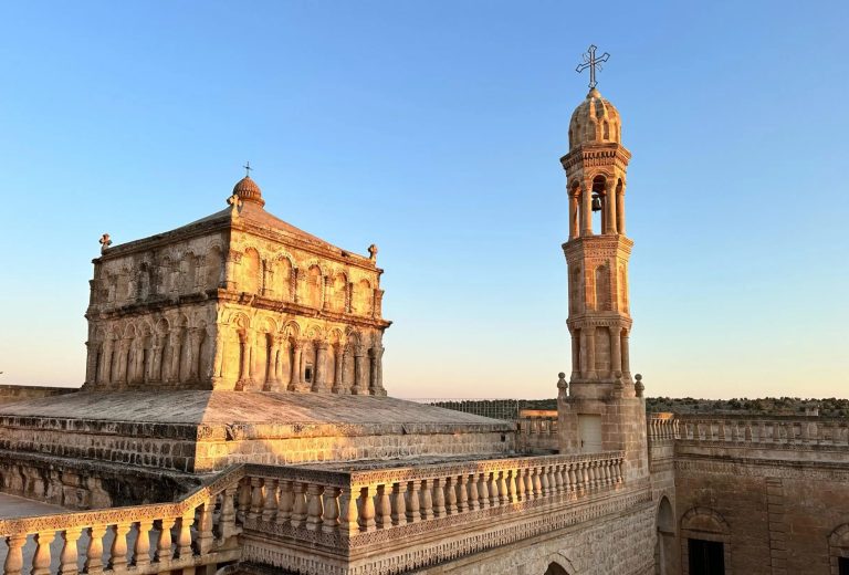 Historic sandstone building in Mardin