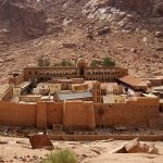 St. Catherine's Monastery at the foot of Mount Sinai