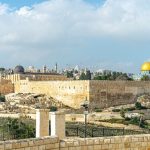 View towards the Old City of Jerusalem