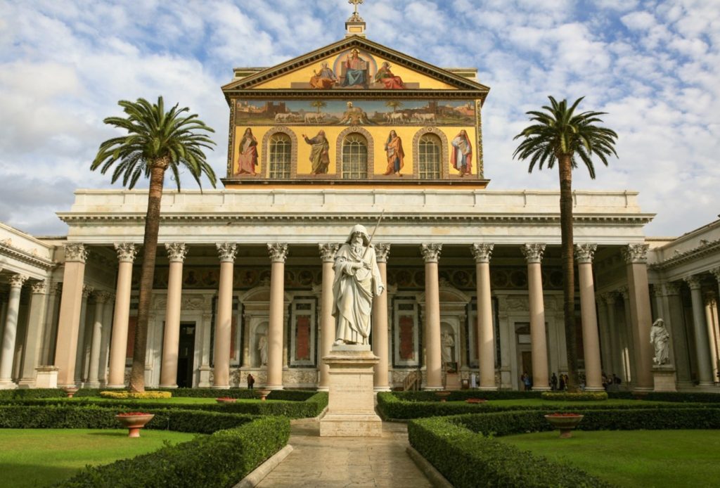 Basilica of St. Paul Outside the Walls in Rome