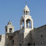 Church bell towers in Bethlehem