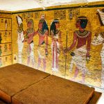 Painted royal tomb in the Valley of the Kings
