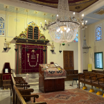 Interior of the Ahrida Synagogue in Balat