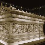 Alexander Sarcophagus in the Istanbul Archaeology Museums