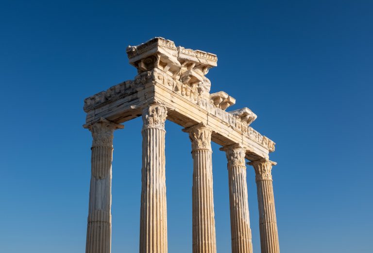 Columns of a Temple of Apollo in Turkey