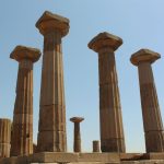 Temple of Athena columns at Assos