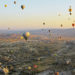 Hot air balloons over Cappadocia