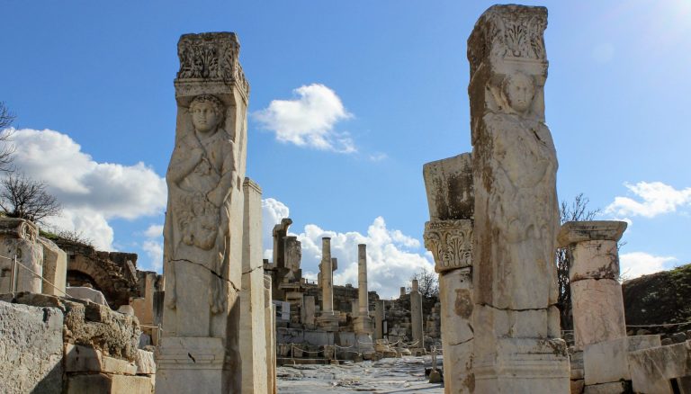 Gate of Hercules on Curetes Street at Ephesus