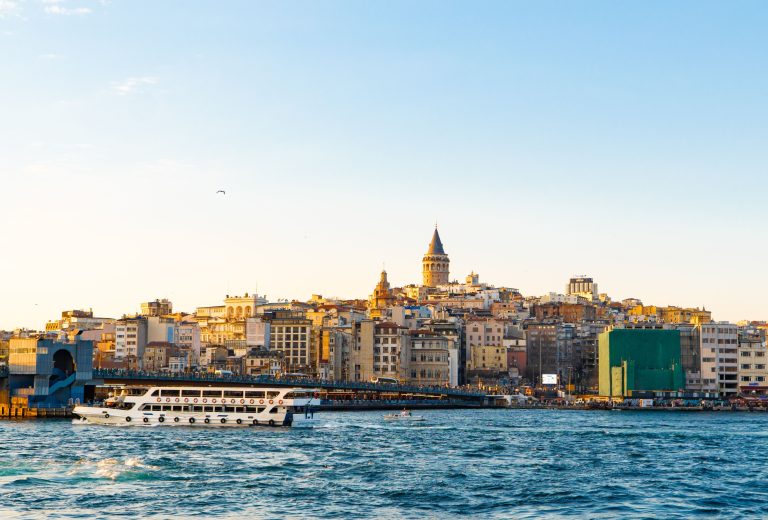 Golden Horn with the Galata Tower skyline