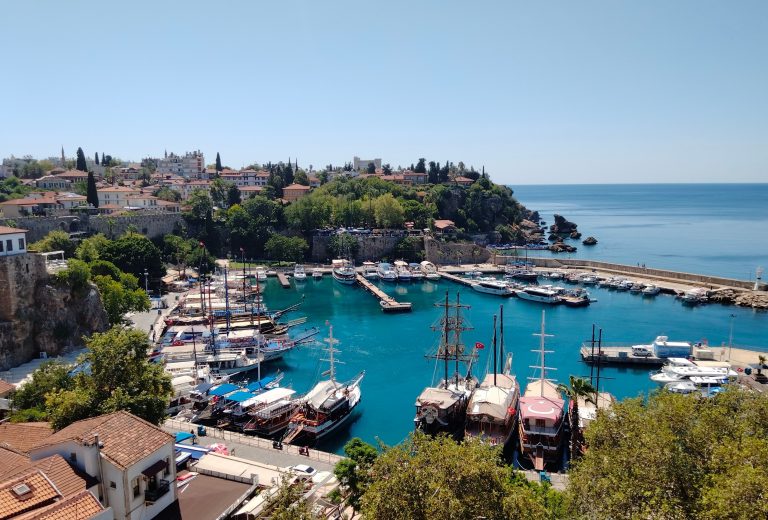 Kaleiçi old harbour in Antalya