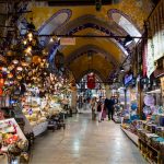 Shops inside the Grand Bazaar, Istanbul