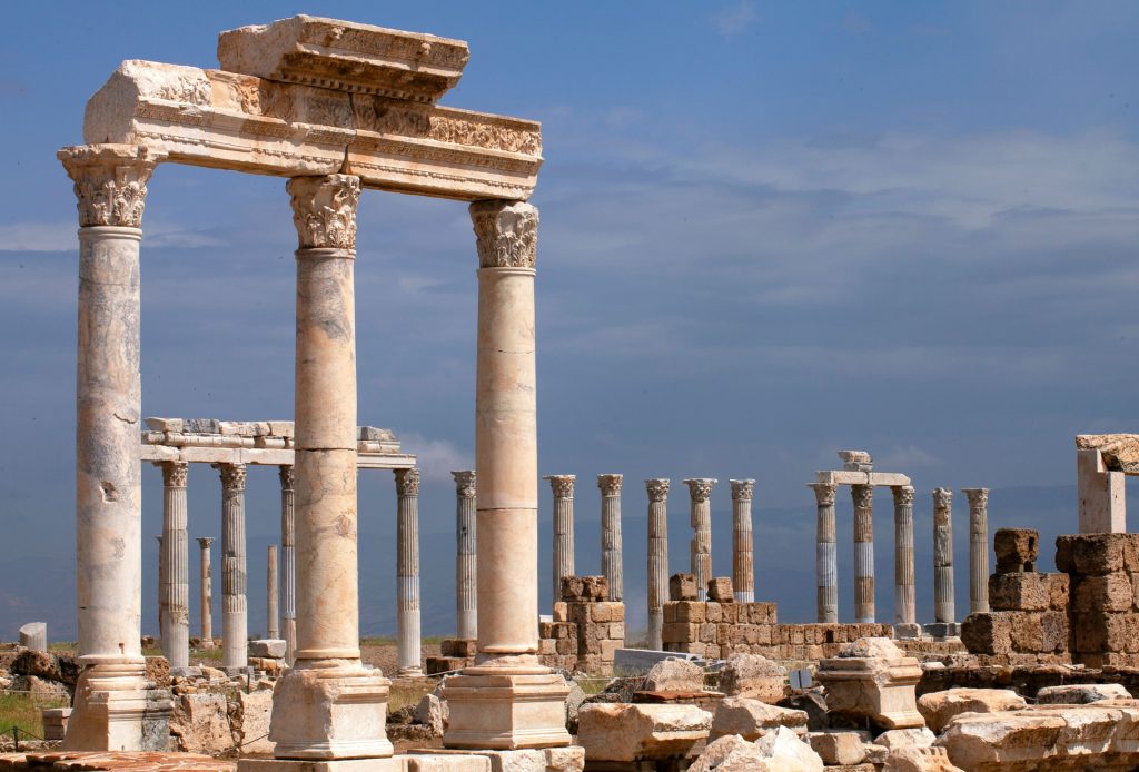 Colonnaded street of Laodicea