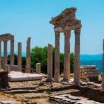 Temple of Trajan on the acropolis of Pergamum